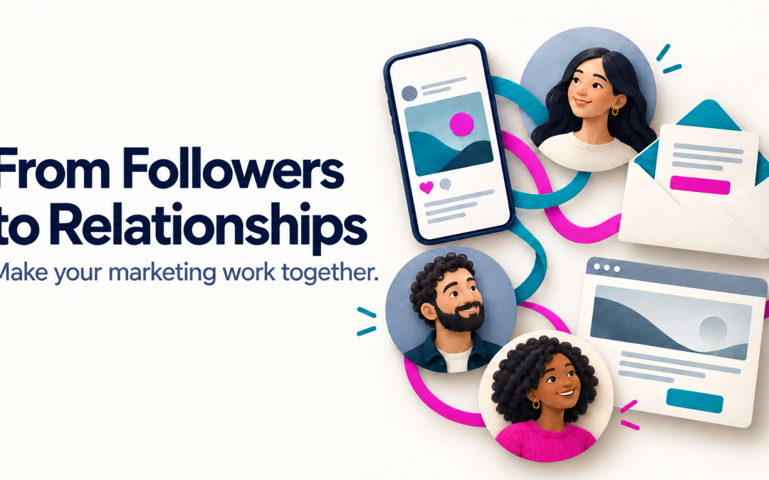 From Followers to Relationships: Making Your Marketing Work Together